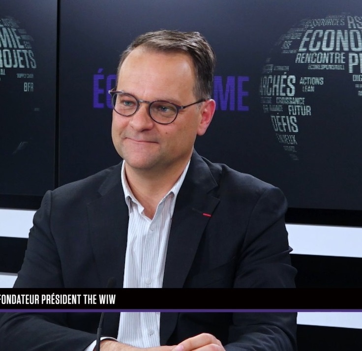 Alexis BEATRIX, CEO de The WiW, lors de l'émission Ecosystème