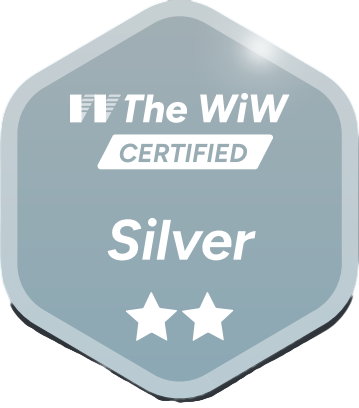 Badge intégrateur The WiW - échelon Silver